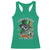 Irish Soldiers 1762 Racerback Tank Top The Irish We Drink And We Fight Shamrock Skull Beer
