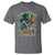 Irish Soldiers 1762 T Shirt The Irish We Drink And We Fight Shamrock Skull Beer