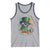 Irish Soldiers 1762 Tank Top The Irish We Drink And We Fight Shamrock Skull Beer