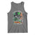 Irish Soldiers 1762 Tank Top The Irish We Drink And We Fight Shamrock Skull Beer