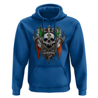 Funny Irish Warrior Hoodie Vintage Skull Celtic Cross Ireland Flag