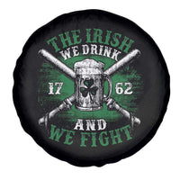 Irish Soldiers 1762 Spare Tire Cover The Irish We Drink And We Fight Shamrock Beer Parade
