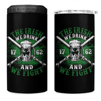 Irish Soldiers 1762 4 in 1 Can Cooler Tumbler The Irish We Drink And We Fight Shamrock Beer Parade - Wonder Print Shop