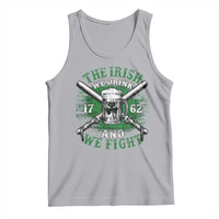 Irish Soldiers 1762 Tank Top The Irish We Drink And We Fight Shamrock Beer Parade