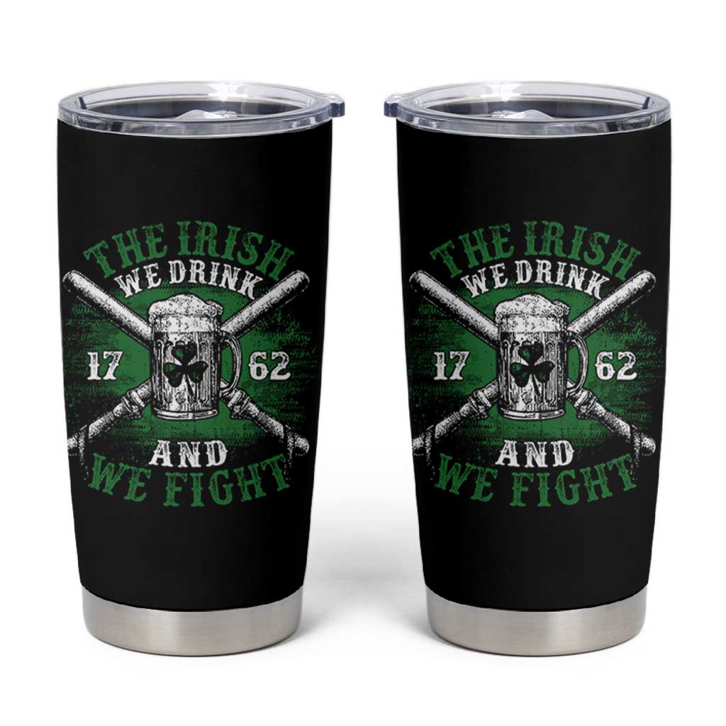 Irish Soldiers 1762 Tumbler Cup The Irish We Drink And We Fight Shamrock Beer Parade - Wonder Print Shop