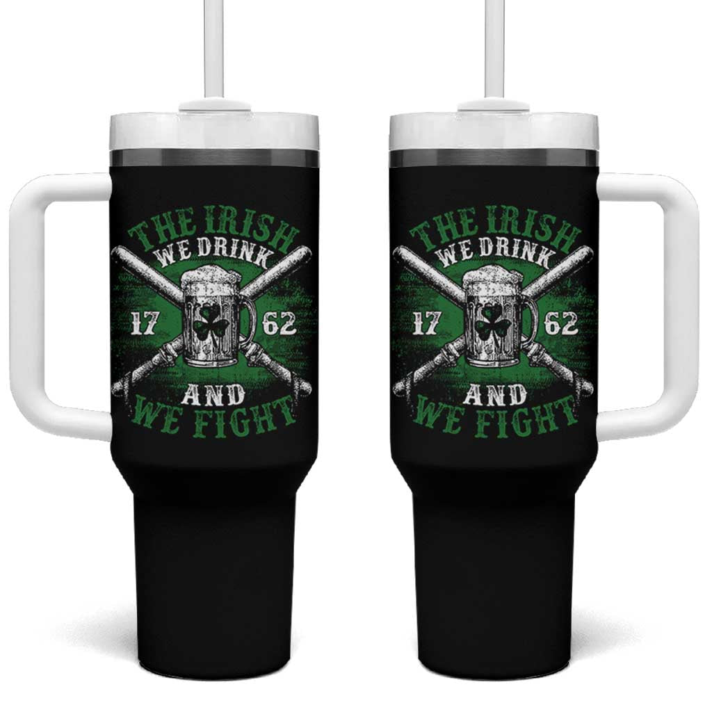 Irish Soldiers 1762 Tumbler With Handle The Irish We Drink And We Fight Shamrock Beer Parade - Wonder Print Shop