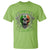Irish Viking T Shirt Irish To The Bone Vintage Ireland Flag Skull