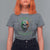 Irish Viking T Shirt For Women Irish To The Bone Vintage Ireland Flag Skull