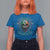 Irish Viking T Shirt For Women Irish To The Bone Vintage Ireland Flag Skull