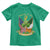 Proud To Be Irish American Toddler T Shirt Vintage Ireland USA Flag Shamrock Harp