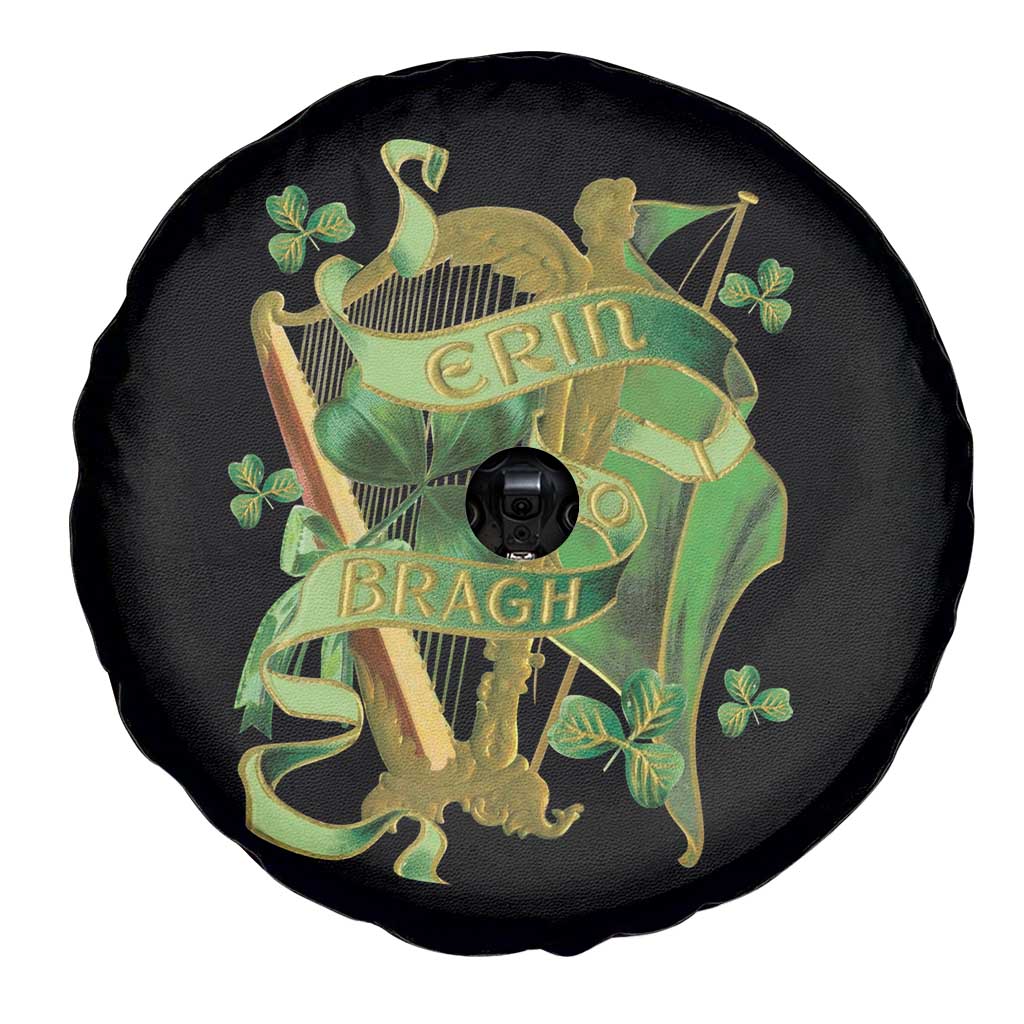 Irish Pride Spare Tire Cover Erin Go Bragh Harp Shamrock St Patrick's Day