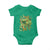 Irish Pride Baby Onesie Erin Go Bragh Harp Shamrock St Patrick's Day