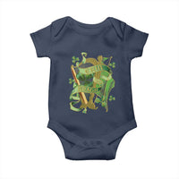 Irish Pride Baby Onesie Erin Go Bragh Harp Shamrock St Patrick's Day