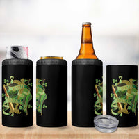 Irish Pride 4 in 1 Can Cooler Tumbler Erin Go Bragh Harp Shamrock St Patrick's Day