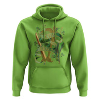 Irish Pride Hoodie Erin Go Bragh Harp Shamrock St Patrick's Day