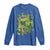 Irish Pride Long Sleeve Shirt Erin Go Bragh Harp Shamrock St Patrick's Day