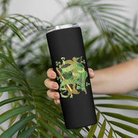 Irish Pride Skinny Tumbler Erin Go Bragh Harp Shamrock St Patrick's Day