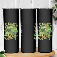 Irish Pride Skinny Tumbler Erin Go Bragh Harp Shamrock St Patrick's Day