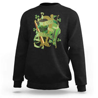 Irish Pride Sweatshirt Erin Go Bragh Harp Shamrock St Patrick's Day