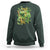 Irish Pride Sweatshirt Erin Go Bragh Harp Shamrock St Patrick's Day