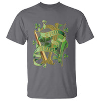 Irish Pride T Shirt Erin Go Bragh Harp Shamrock St Patrick's Day