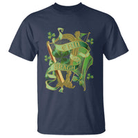 Irish Pride T Shirt Erin Go Bragh Harp Shamrock St Patrick's Day