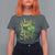 Irish Pride T Shirt For Women Erin Go Bragh Harp Shamrock St Patrick's Day