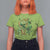 Irish Pride T Shirt For Women Erin Go Bragh Harp Shamrock St Patrick's Day
