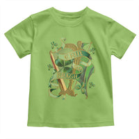 Irish Pride Toddler T Shirt Erin Go Bragh Harp Shamrock St Patrick's Day