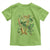 Irish Pride Toddler T Shirt Erin Go Bragh Harp Shamrock St Patrick's Day