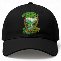 Irish Pride Baseball Cap Ireland Forever Erin Go Bragh Harp Shamrock