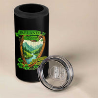 Irish Pride 4 in 1 Can Cooler Tumbler Ireland Forever Erin Go Bragh Harp Shamrock