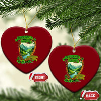 Irish Pride Ceramic Ornament Ireland Forever Erin Go Bragh Harp Shamrock - Wonder Print Shop