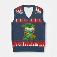 Irish Pride V-Neck Knit Sweater Vest Ireland Forever Erin Go Bragh Harp Shamrock - Wonder Print Shop