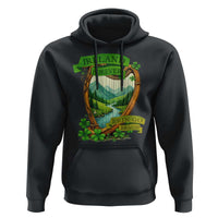 Irish Pride Hoodie Ireland Forever Erin Go Bragh Harp Shamrock