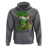 Irish Pride Hoodie Ireland Forever Erin Go Bragh Harp Shamrock