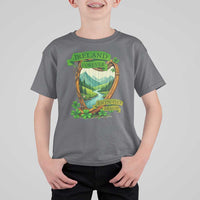 Irish Pride T Shirt For Kid Ireland Forever Erin Go Bragh Harp Shamrock