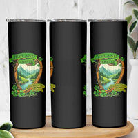 Irish Pride Skinny Tumbler Ireland Forever Erin Go Bragh Harp Shamrock