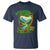 Irish Pride T Shirt Ireland Forever Erin Go Bragh Harp Shamrock