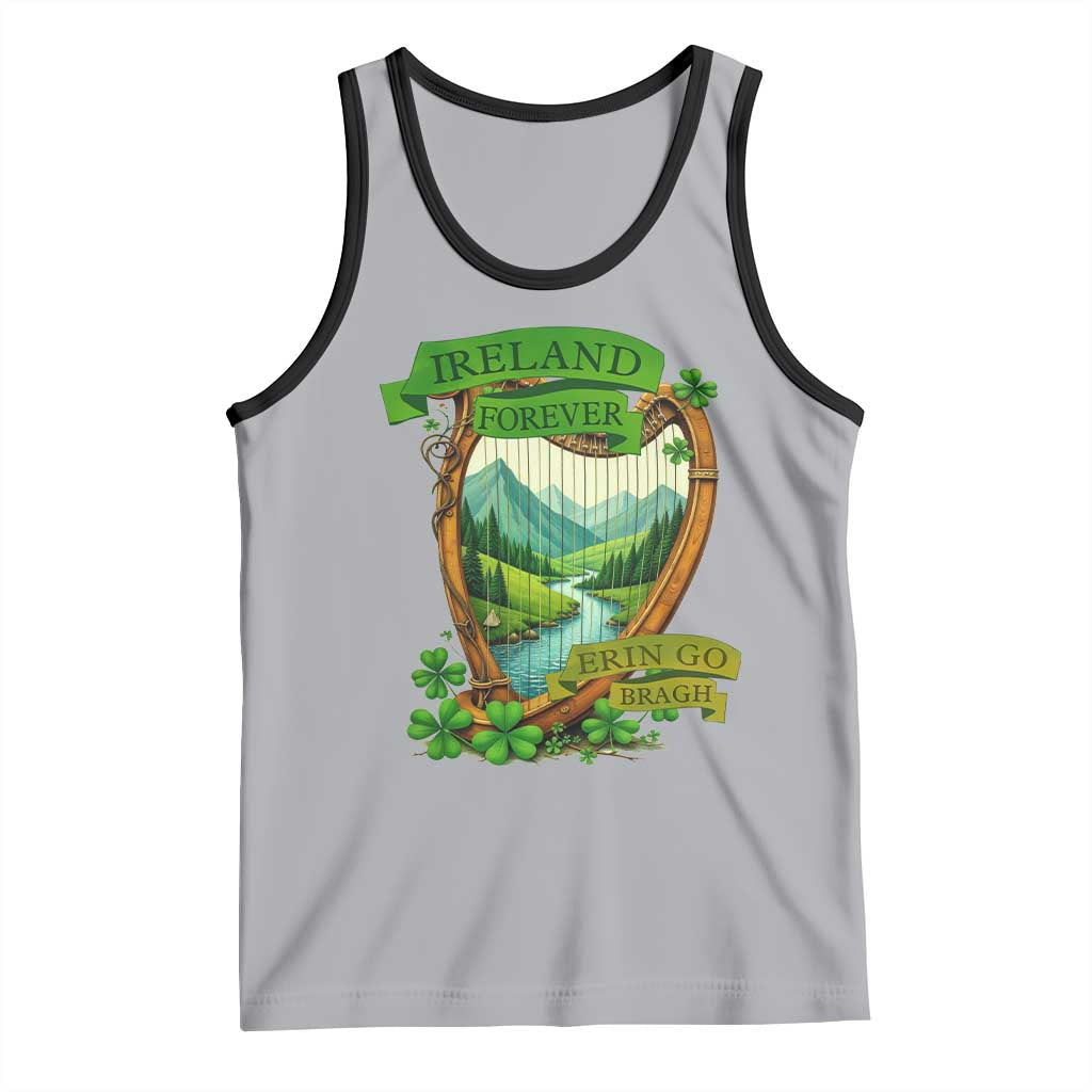 Irish Pride Tank Top Ireland Forever Erin Go Bragh Harp Shamrock