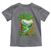 Irish Pride Toddler T Shirt Ireland Forever Erin Go Bragh Harp Shamrock