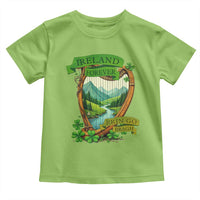 Irish Pride Toddler T Shirt Ireland Forever Erin Go Bragh Harp Shamrock