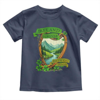 Irish Pride Toddler T Shirt Ireland Forever Erin Go Bragh Harp Shamrock