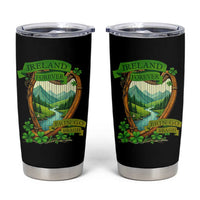 Irish Pride Tumbler Cup Ireland Forever Erin Go Bragh Harp Shamrock