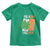 Funny St Patrick's Day Skibidi Shamrock Toddler T Shirt Vintage Ireland Flag Shamrock