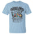 Funny Easter Day Racoon T Shirt Bunnies Are Overrated Stay Feral Eggs