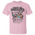 Funny Easter Day Racoon T Shirt Bunnies Are Overrated Stay Feral Eggs