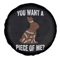 Funny You Want A Piece Of Me Spare Tire Cover Chocolate Easter Bunny