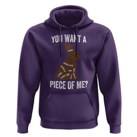 Funny You Want A Piece Of Me Hoodie Chocolate Easter Bunny
