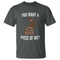 Funny You Want A Piece Of Me T Shirt Chocolate Easter Bunny